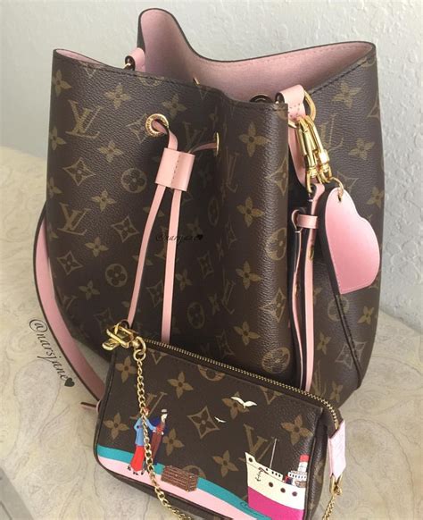 louis vuitton hot pink and black handbag|Louis Vuitton pink shoulder bag.